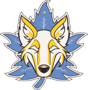 Team logo with a fox and maple leaf – Toronto Sportswear client