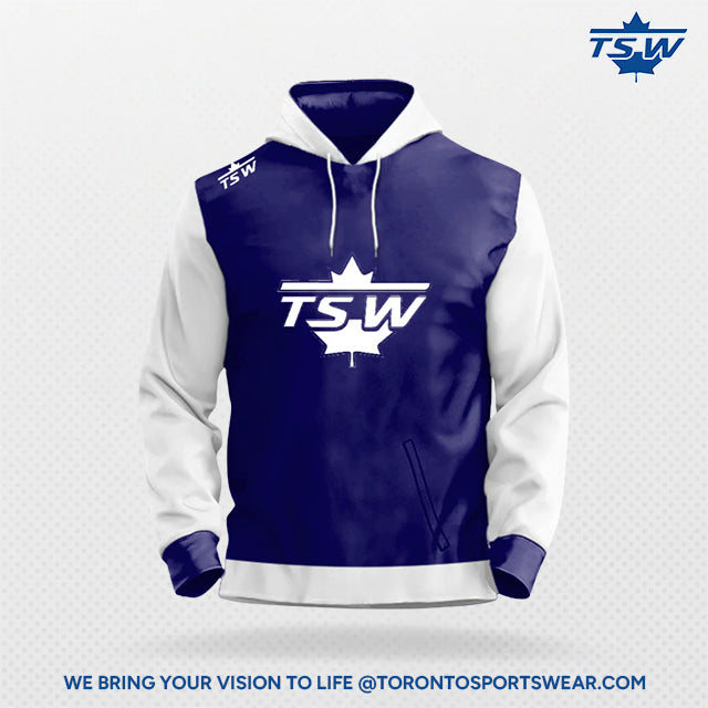 Sweat à capuche brodé personnalisé