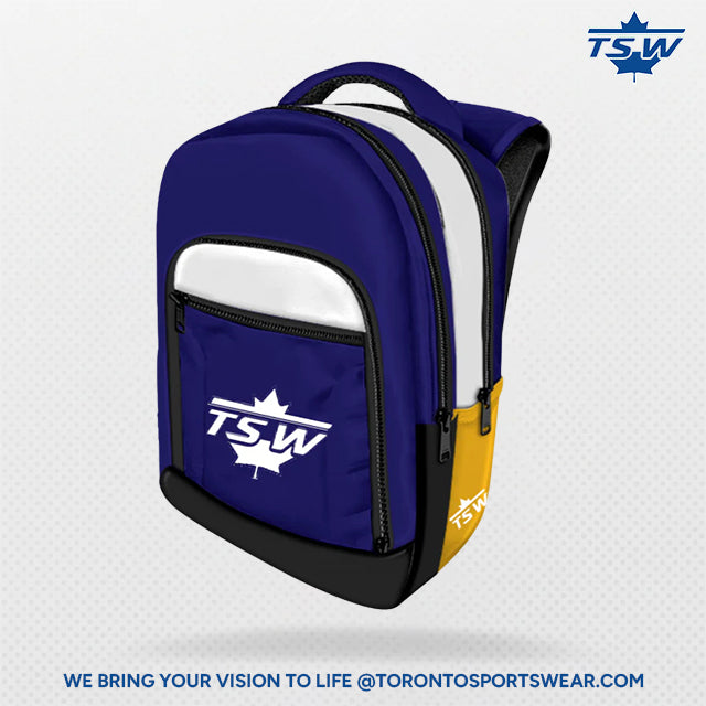 Mochila personalizada com bordado em vinil