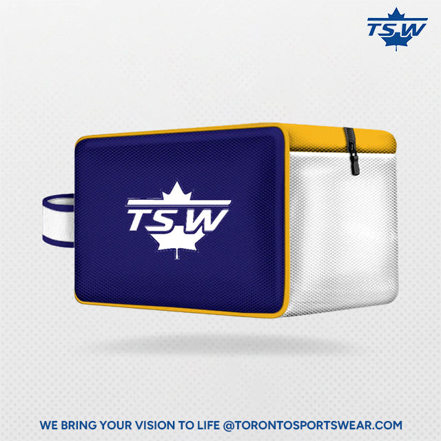 Sac de douche/accessoires brodé personnalisé