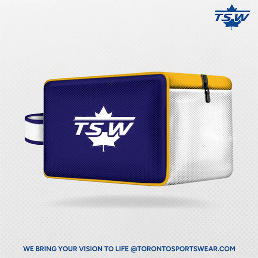 Sac de douche/accessoires brodé personnalisé