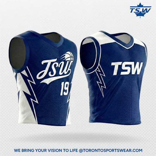 Custom Practice Reversible Basketball Jersey