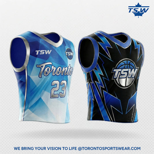 Custom Sublimated Reversible Basketball Jersey
