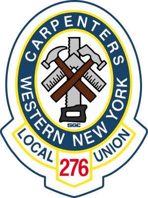 Carpenters Local Union 276 Western New York logo – Toronto Sportswear client