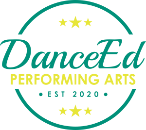 DanceEd Performing Arts logo – Toronto Sportswear client